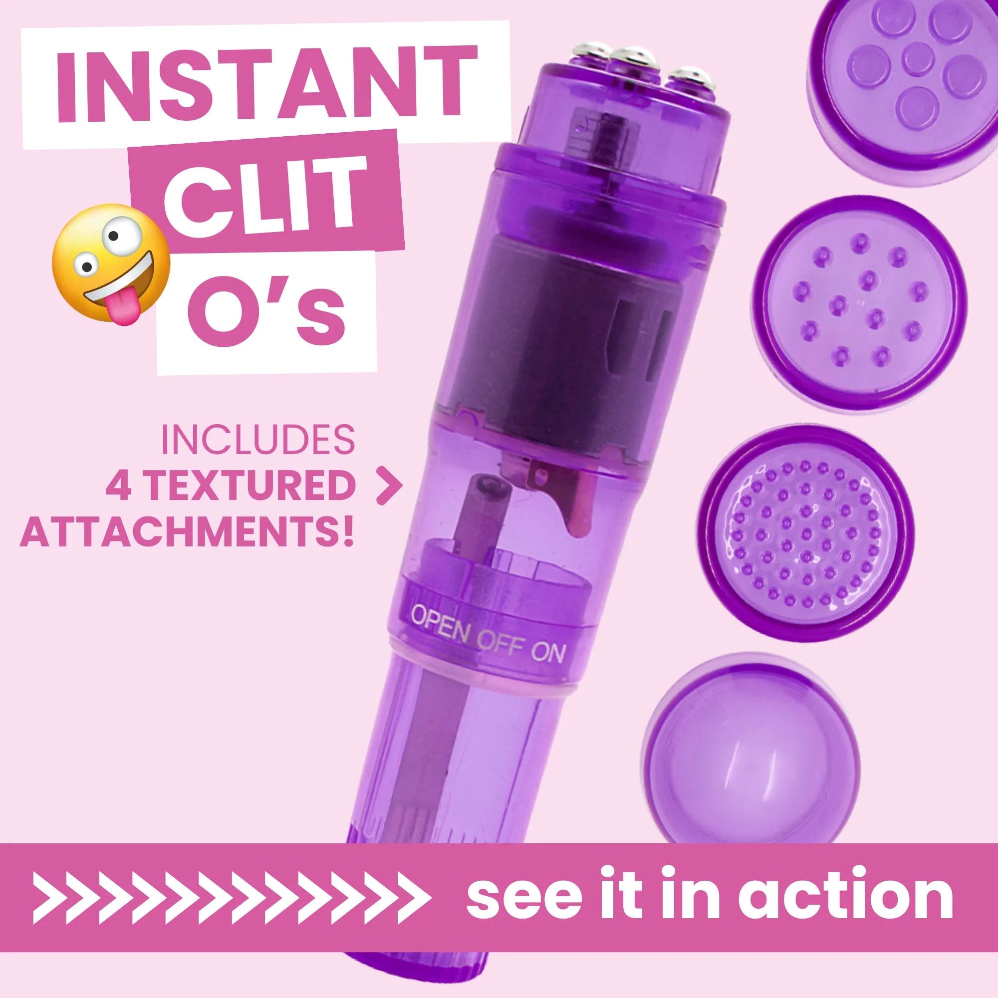 Small Yet Strong Clit Vibrator - Hold On Clit During Sex! - Image 17