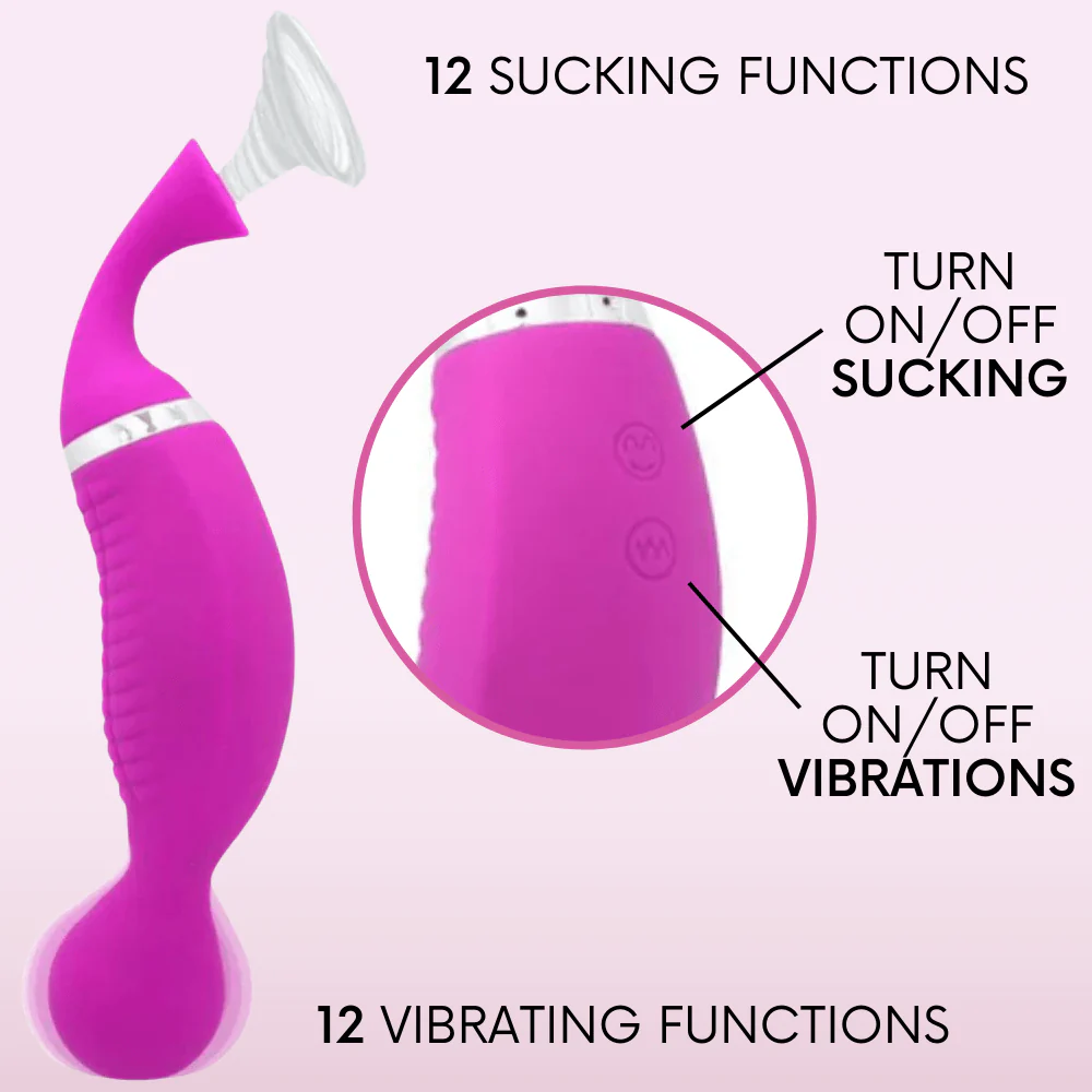 Duo Tease High Intensity Clit Sucker & Vibrator - Image 7