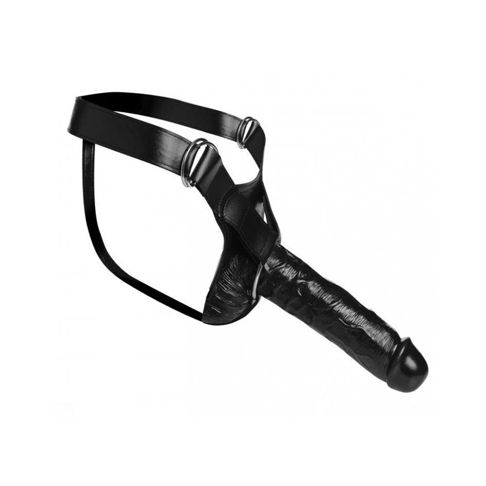 Extra-Large Infiltrator 10 Inch Hollow-Strap-on
