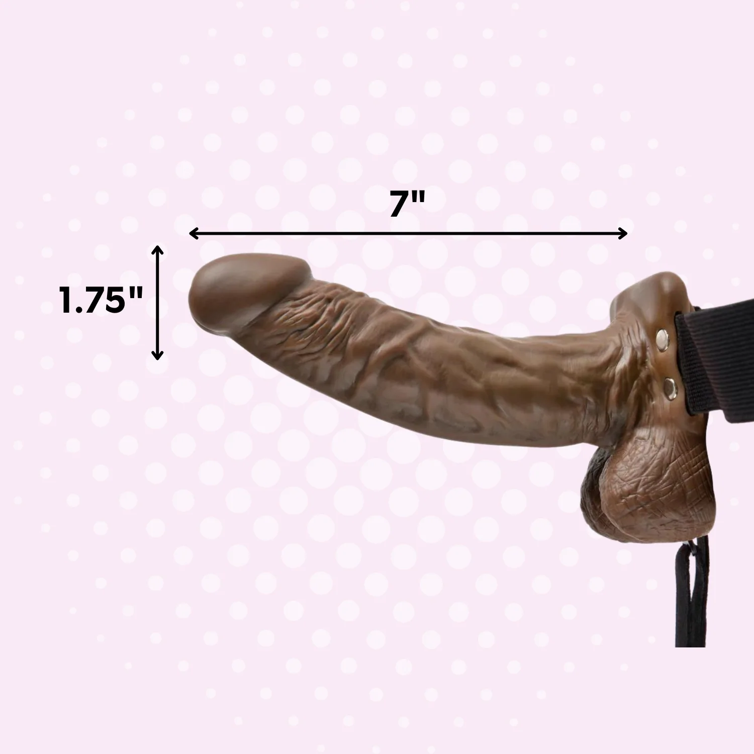 Fetish Fantasy 7" Hollow Strap On - Image 13