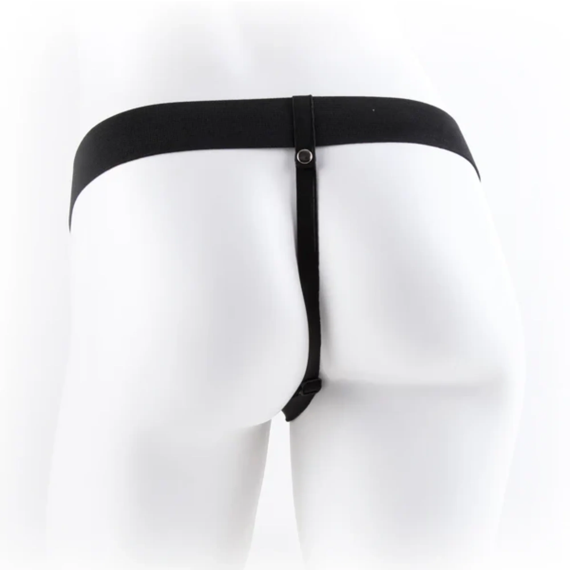 Fetish Fantasy 9" Vibrating Hollow Strap-On With Balls - Image 4