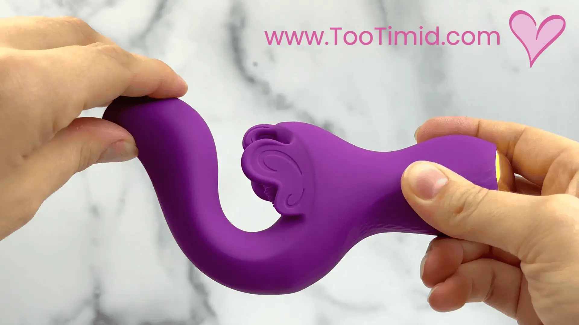 Fluttering Bliss Silicone Dual Action Butterfly Vibrator - It's Waterproof! - Image 4