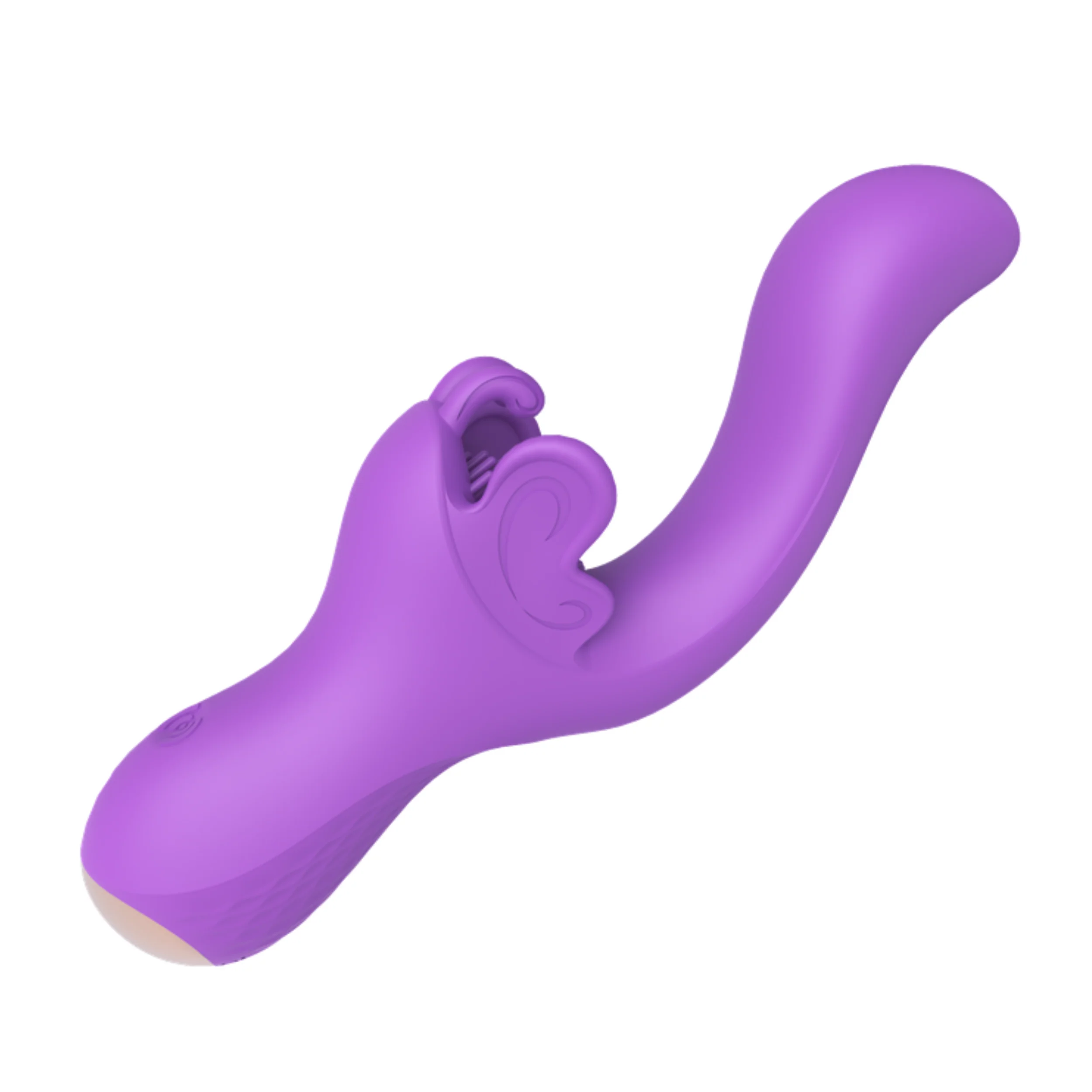 Fluttering Bliss Silicone Dual Action Butterfly Vibrator - It's Waterproof! - Image 7