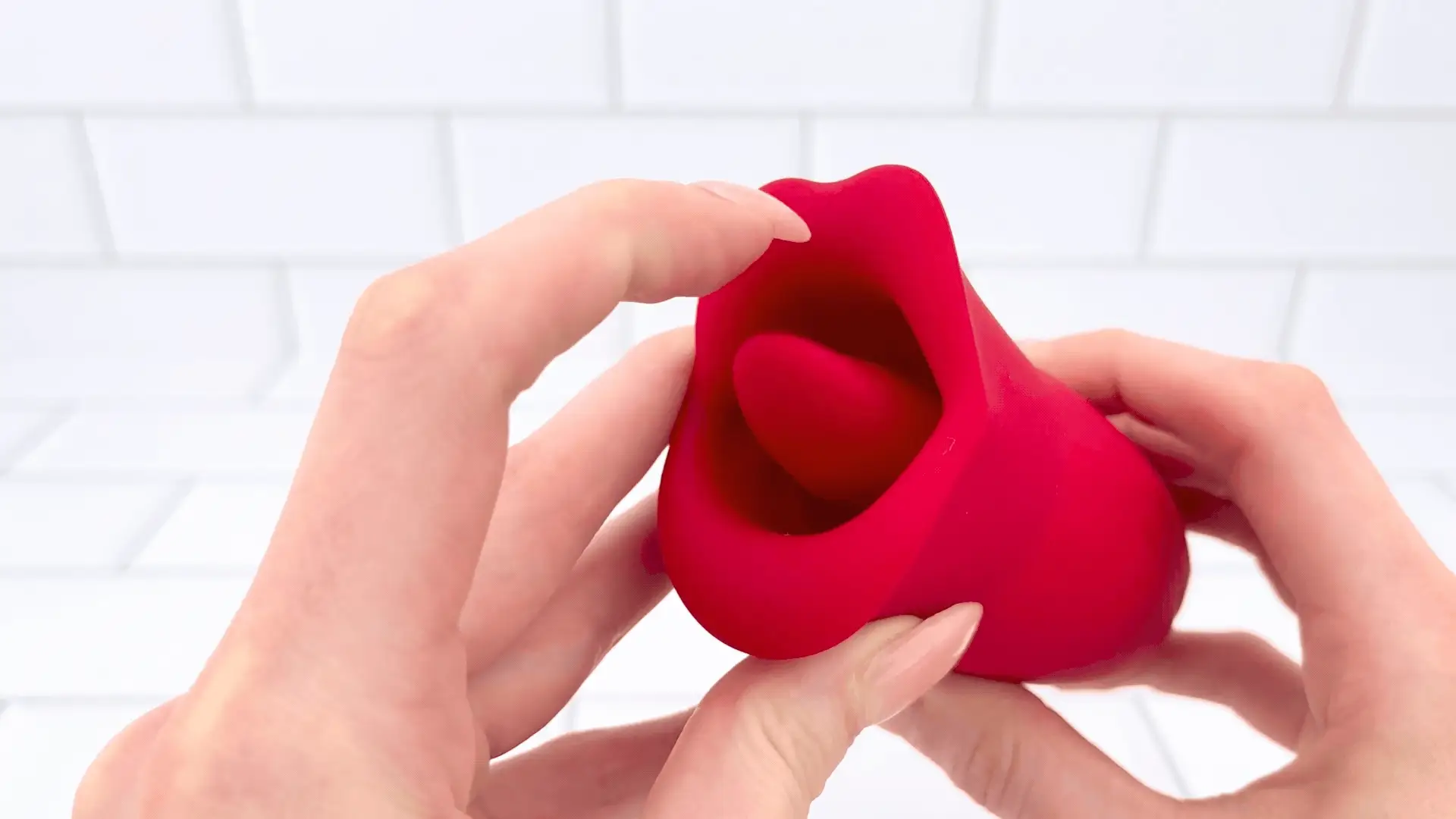French Kiss Biting & Licking Moving Mouth Tongue Vibrator - Image 6