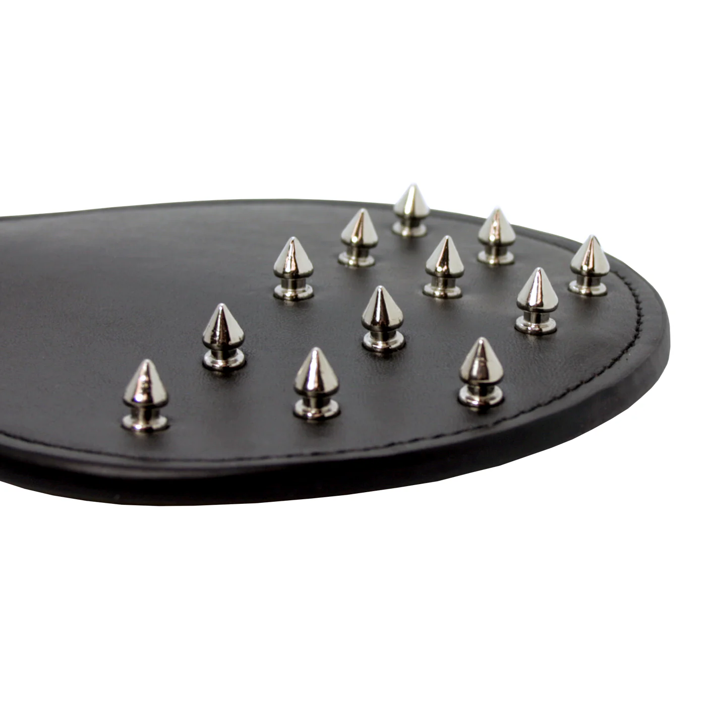 Leather Spiked Spanking Paddle For Kinky Couples - Image 3