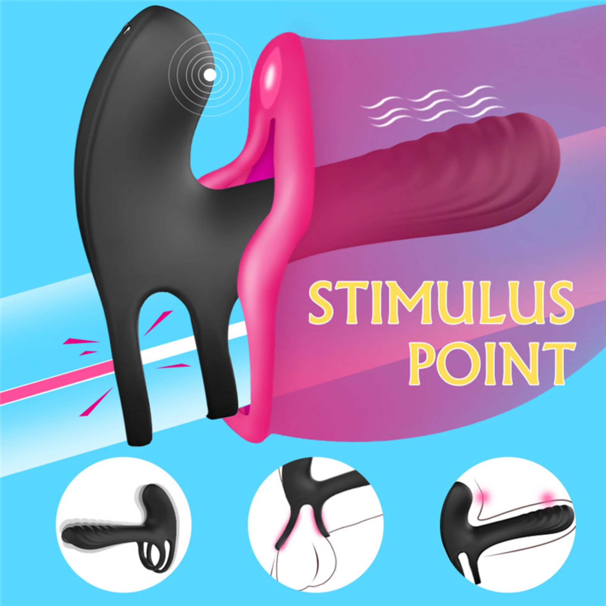 Meraki Wireless Vibrating Cock Ring - Image 13