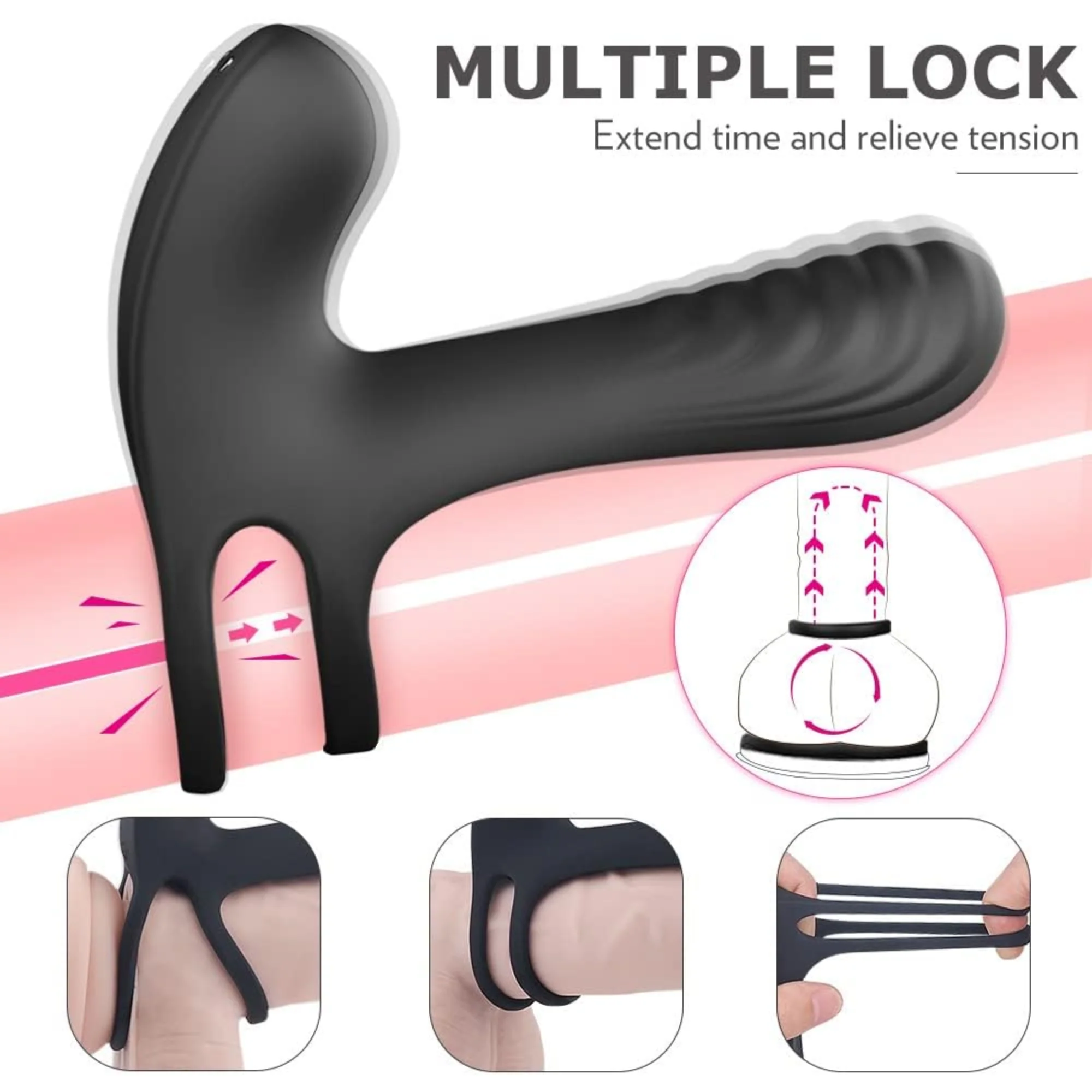 Meraki Wireless Vibrating Cock Ring - Image 5