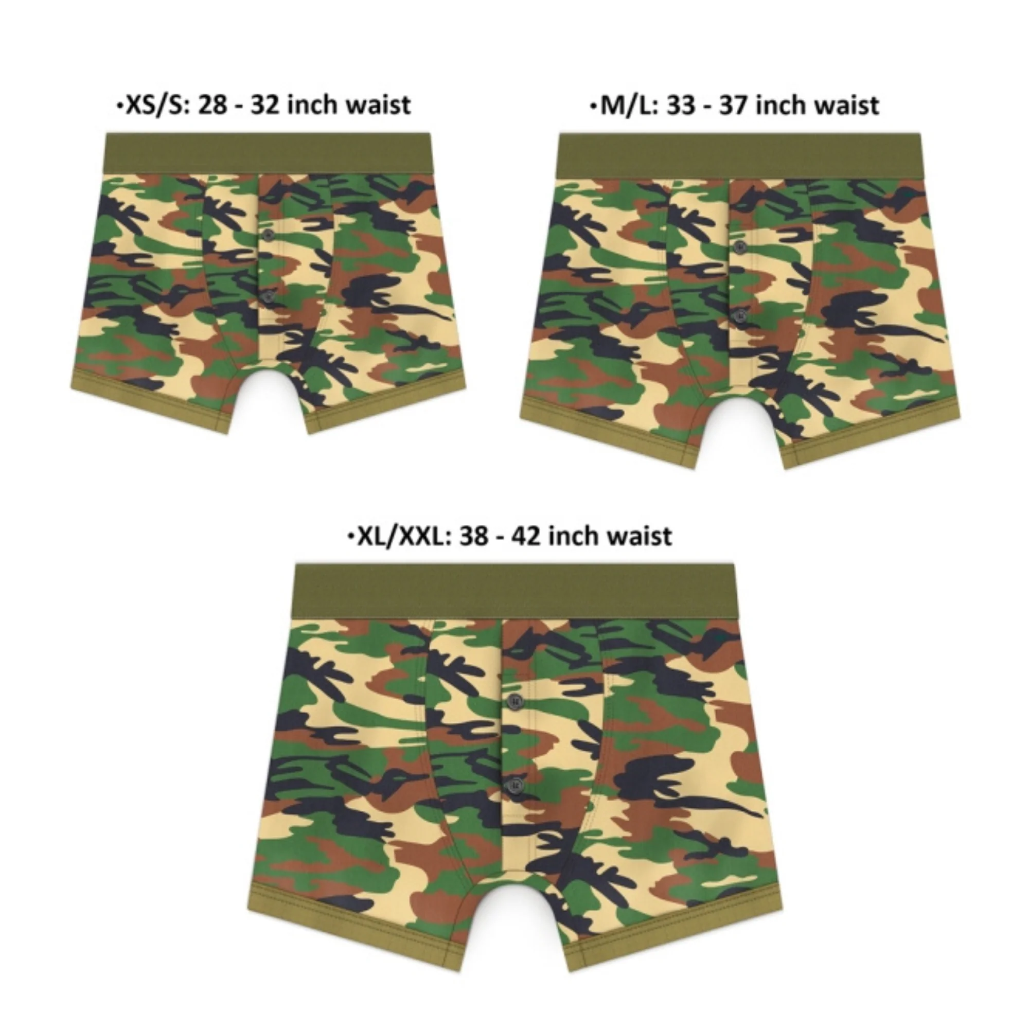 INGEN Unisex Camo Strap-on Boxers - Image 3