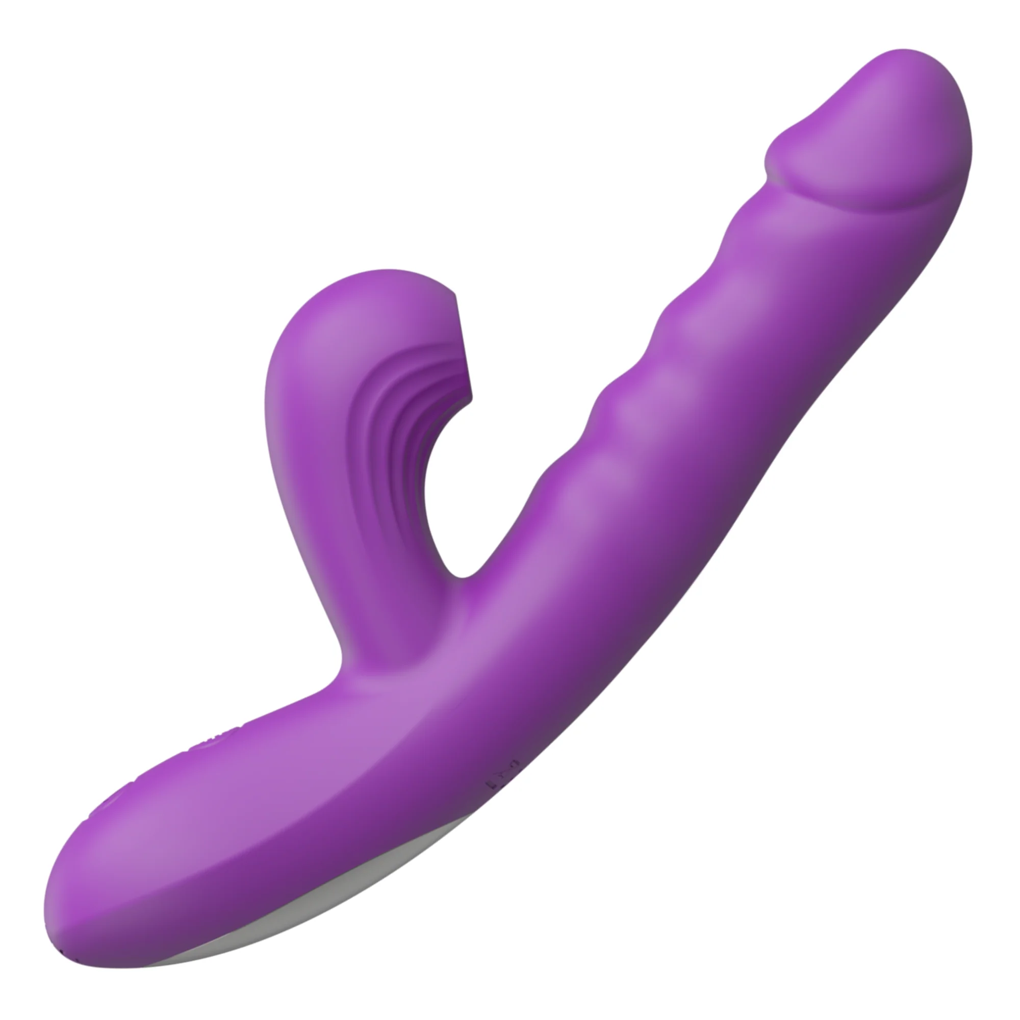 The Suck & Thrust Dual Action Vibrator – Air Pulses + G-Spot Thruster - Image 8