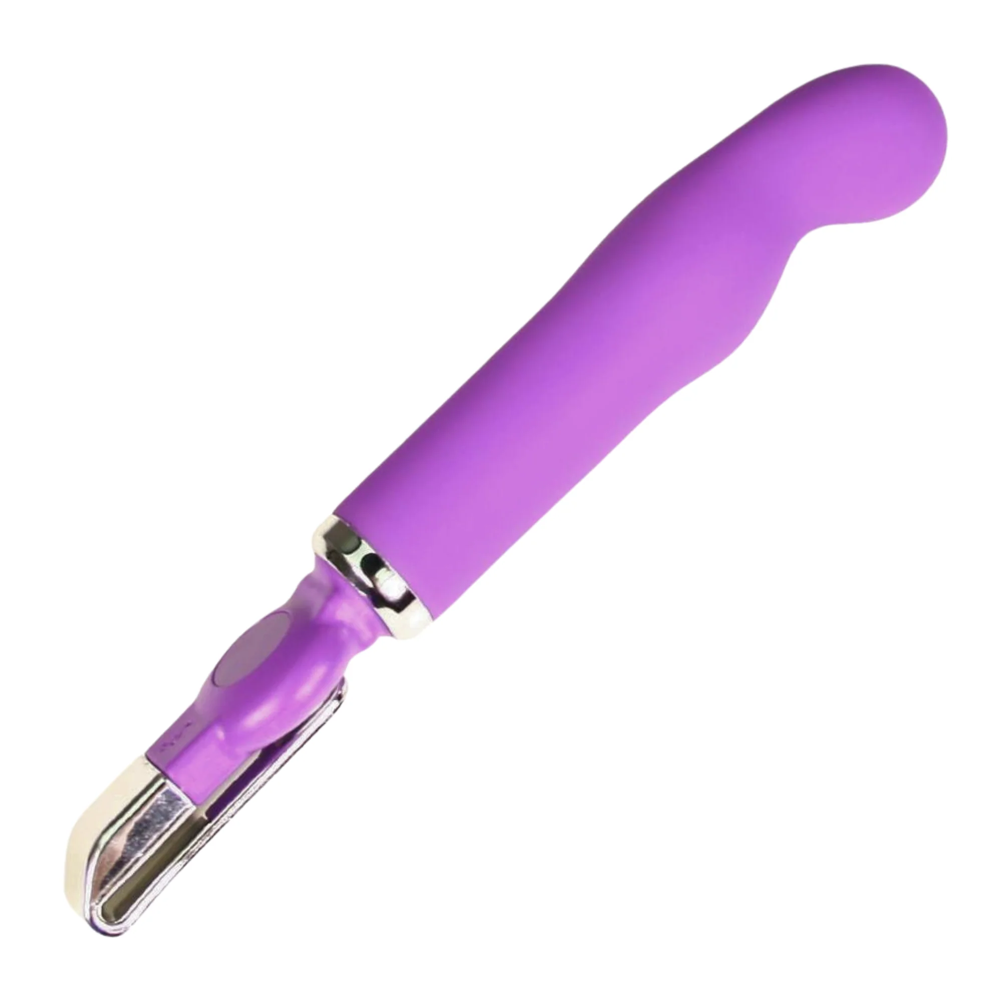 Rechargeable Purple Vibrator - Image 9