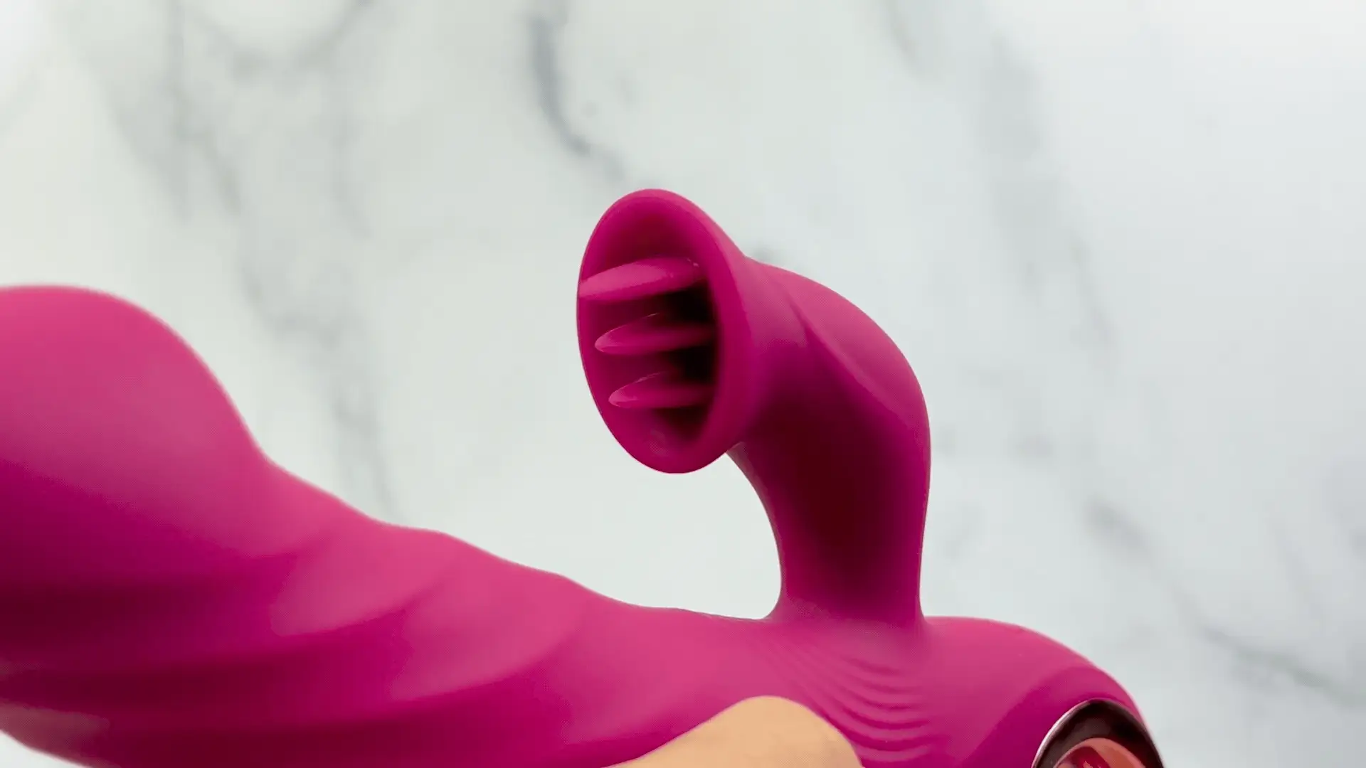 Revel Rabbit Silicone Fluttering and Fingering Dual Action Vibe - Fingers Your G-Spot and Tongues Your Clit! - Image 8
