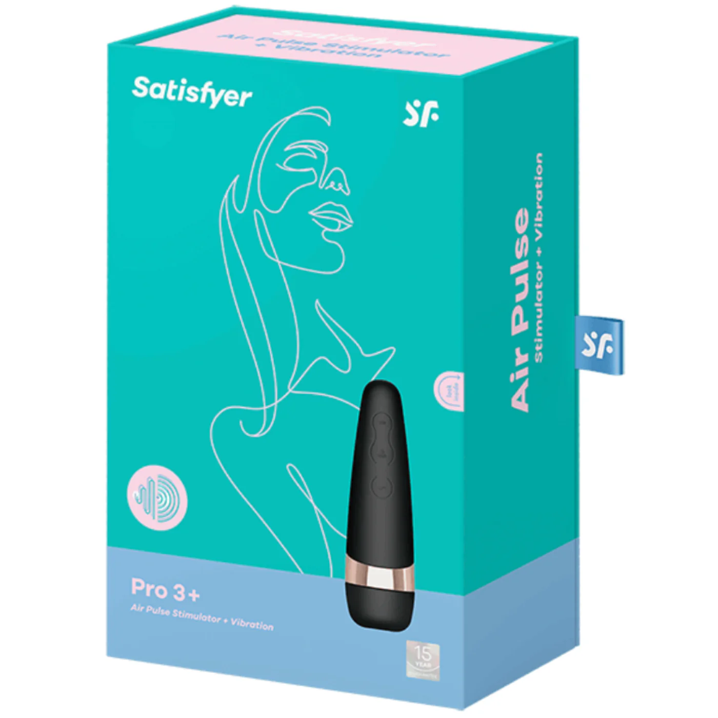Satisfyer Pro 3+ Clit Sucker and Vibrator - Image 4