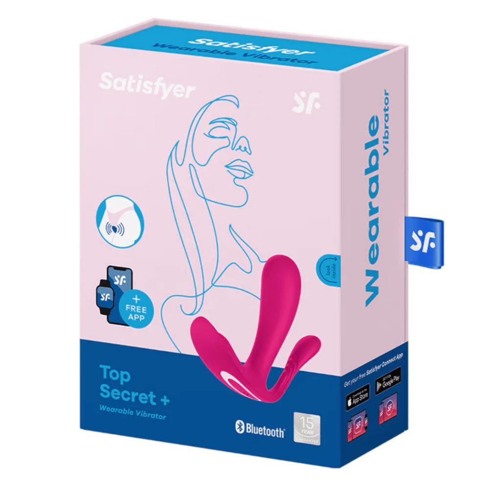 Satisfyer Triple Stimulation Wearable Sex Vibrator With Bluetooth App - Image 3