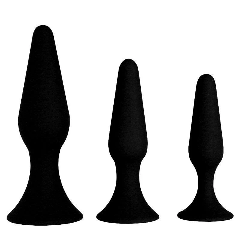 Silicone Anal Plug Kit - Image 2