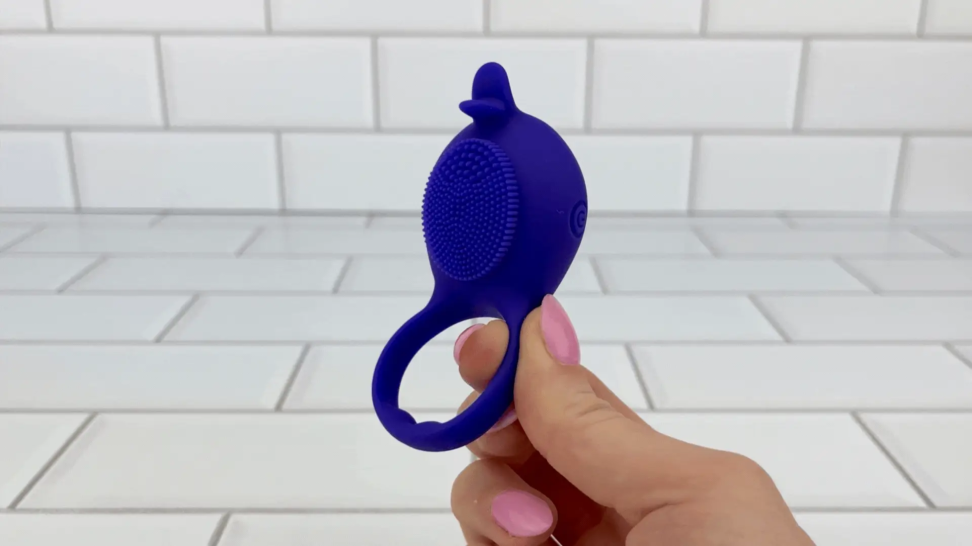 Silicone Clit Stimulating Vibrating Cock Ring For Couples - Image 4