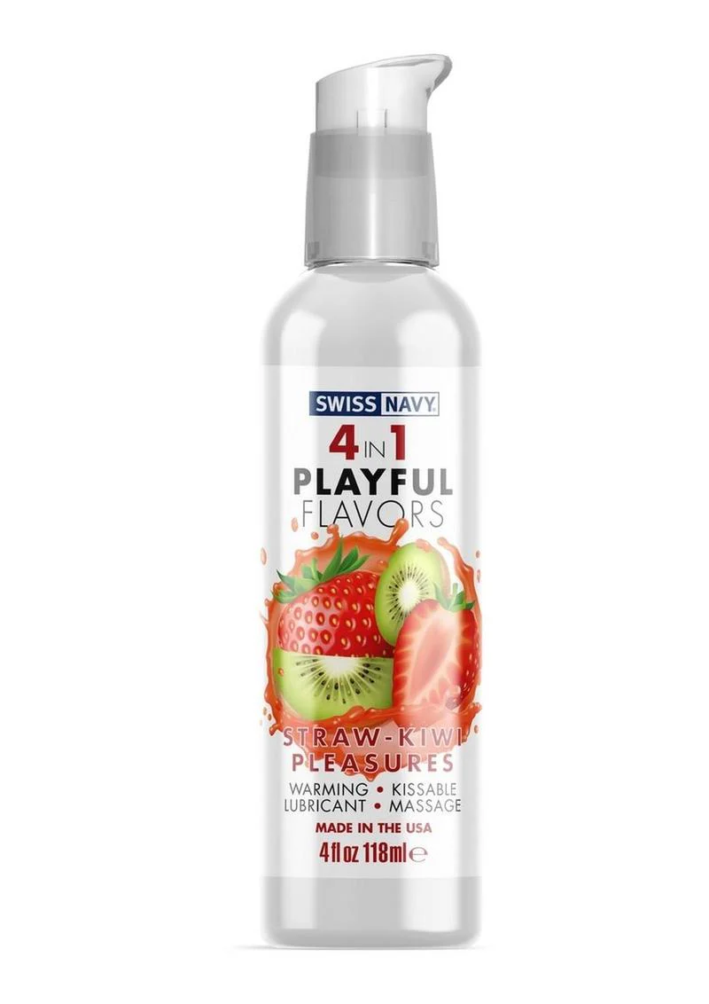 Swiss Navy 4-in-1 Flavored Lubricant - Image 7