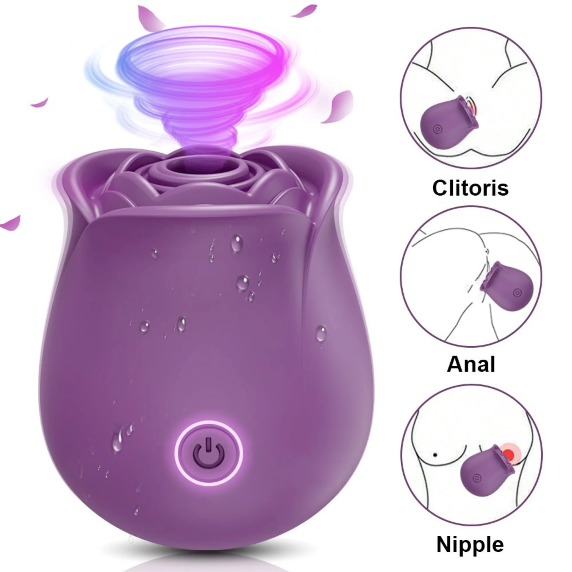Euphoria #1 Selling Rose Sex Toy Air Pulse Stimulator - Image 15