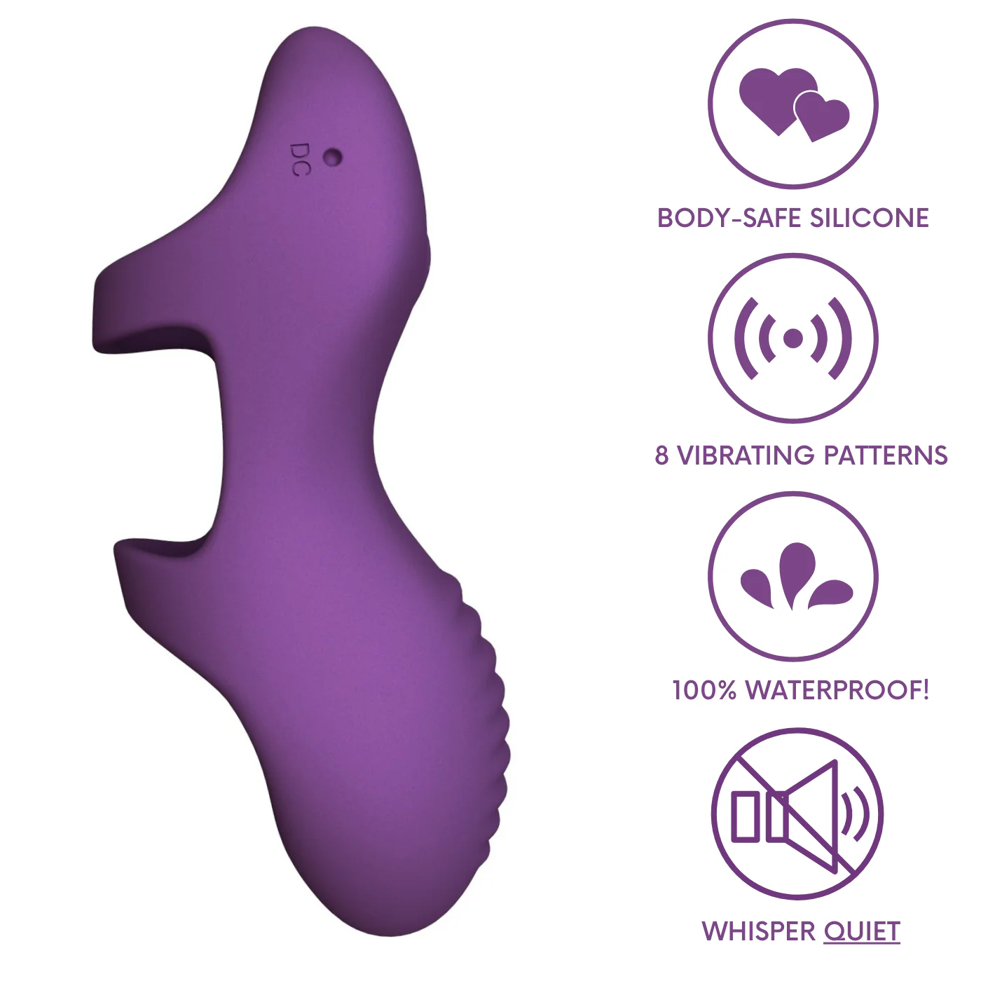 Ultra Discreet & Quiet Rechargeable Finger Vibe - Image 3